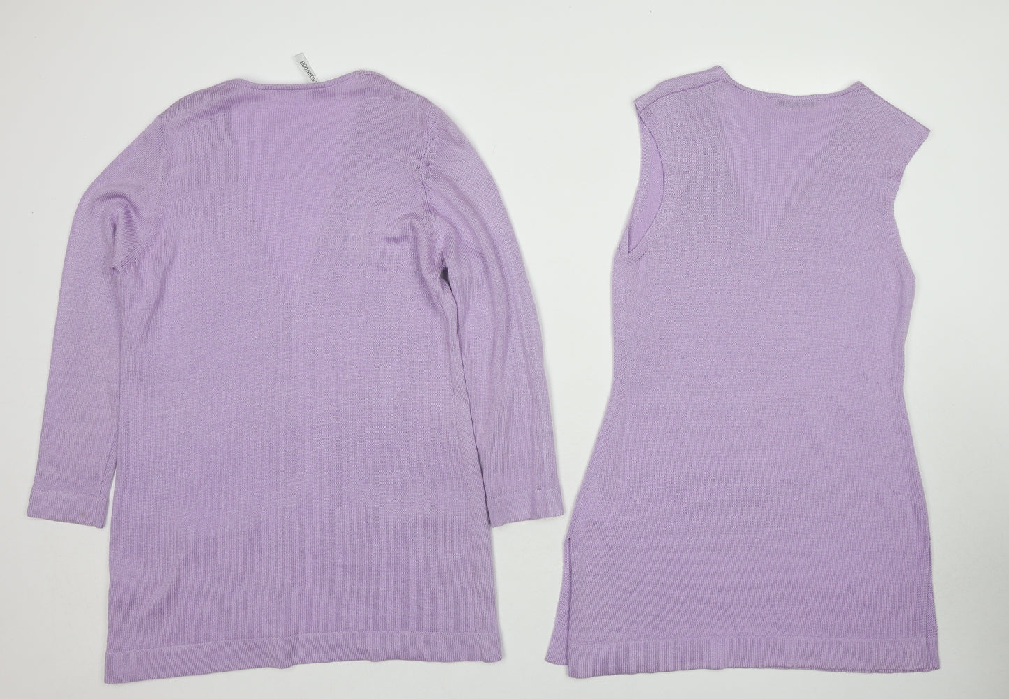 Windsmoor Womens Purple V-Neck Acrylic Cardigan Jumper Size S - Twin set