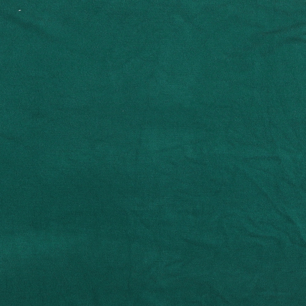 Damart Womens Green Mock Neck Acrylic Pullover Jumper Size 22 - Size 22-24