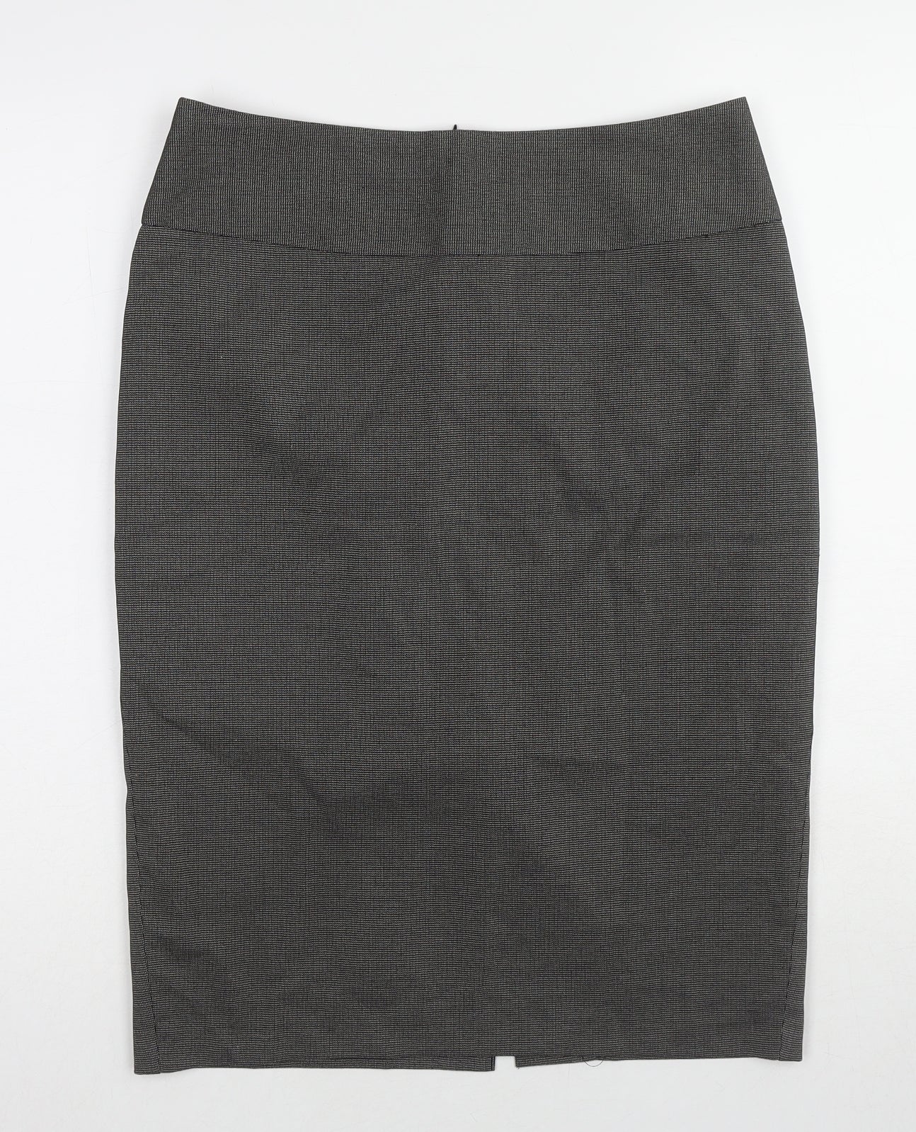 Guray Womens Grey Polyester Straight & Pencil Skirt Size 12