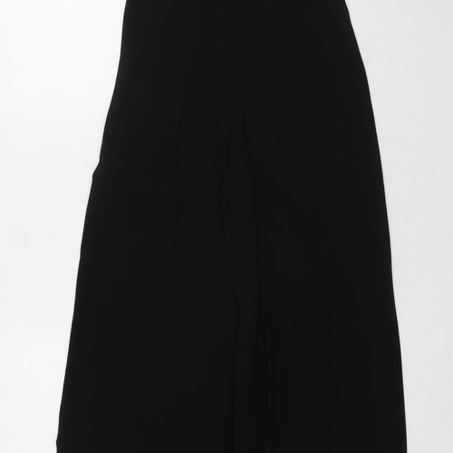 New Look Womens Black Polyester Jumpsuit One-Piece Size 10 L32 in Zip