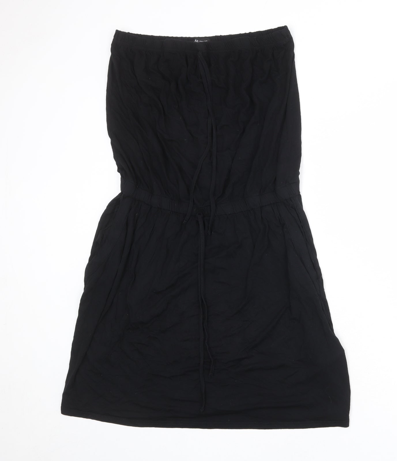 Capsule Womens Black Polyester A-Line Size 18 Off the Shoulder Pullover
