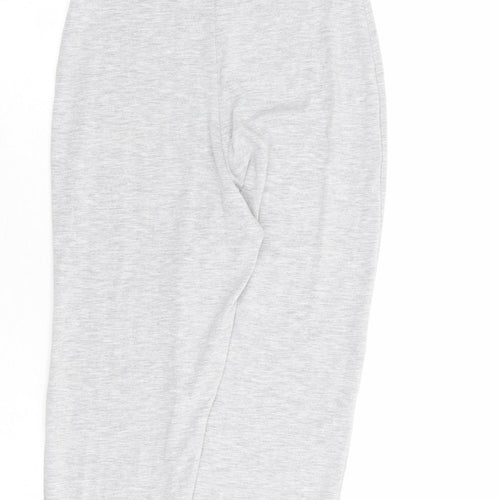PRETTYLITTLETHING Womens Grey Polyester Jumpsuit One-Piece Size 8 L28 in Pullover