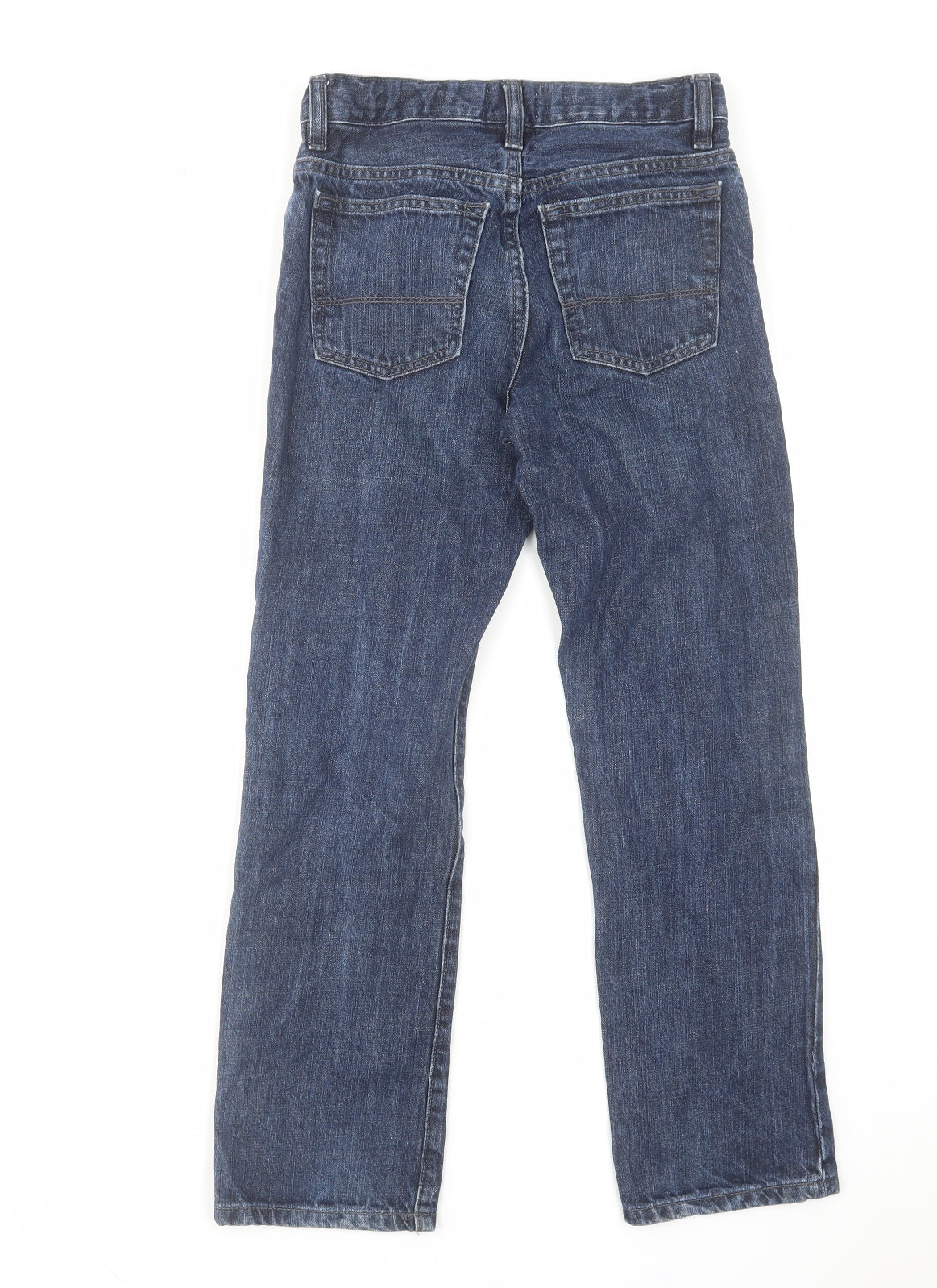 Gap Boys Blue Camel Straight Jeans Size 10 Years Slim Zip