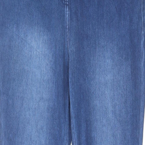 NEXT Womens Blue Cotton Jegging Jeans Size 12 L28 in Regular
