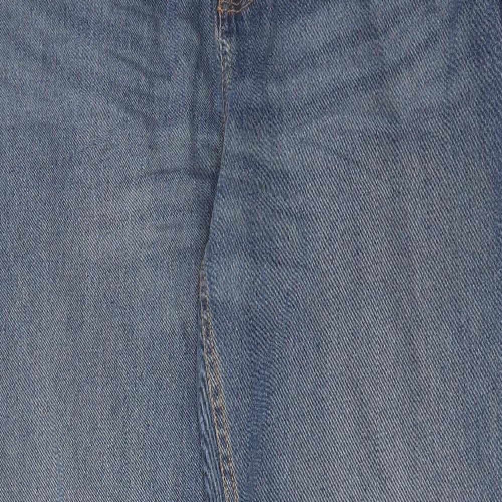 Union Works Mens Black Cotton Straight Jeans Size 36 in L29 in Regular Zip