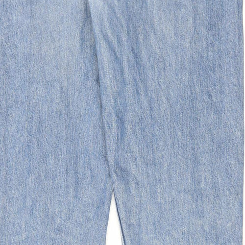 Artik Mens Blue Cotton Straight Jeans Size 34 in L34 in Regular Button