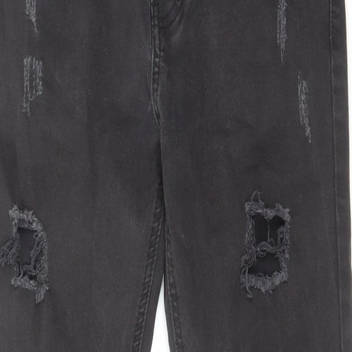 Terance Kole Womens Black Cotton Skinny Jeans Size 32 in L31 in Regular Zip