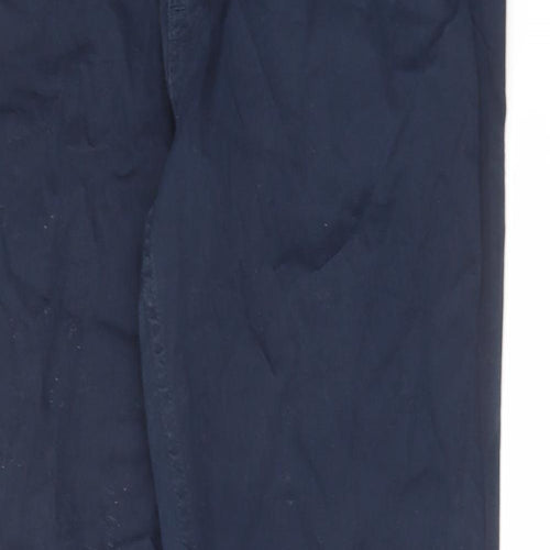 Ben Sherman Mens Blue Cotton Straight Jeans Size 34 in L31 in Regular Zip