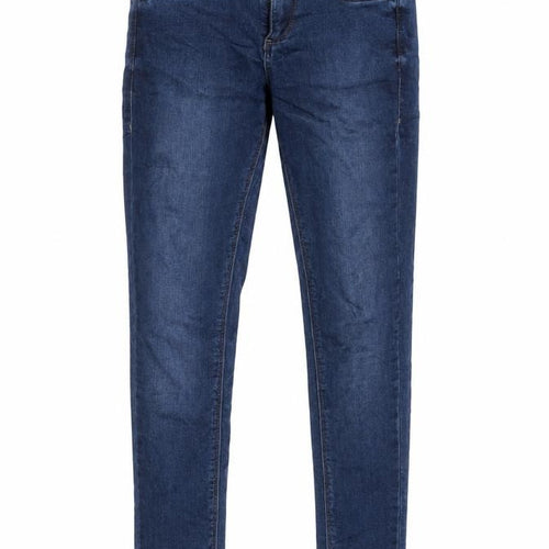 Topshop Womens Blue Cotton Skinny Jeans Size 26 in L30 in Regular Zip