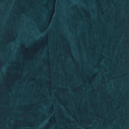 Seasalt Womens Green Cotton Trousers Size 16 L29 in Regular Button