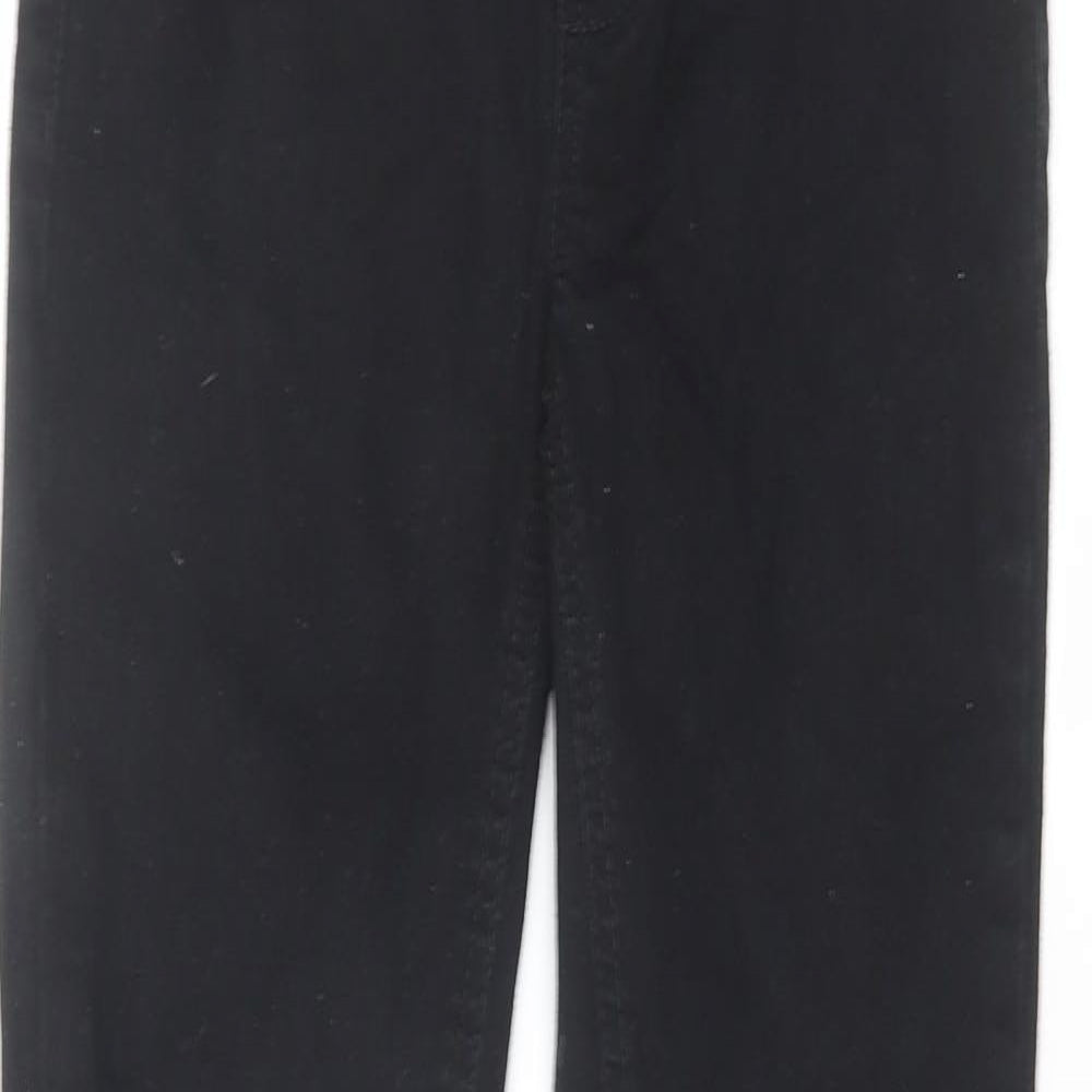 New Look Womens Black Cotton Jegging Jeans Size 8 L26 in Regular