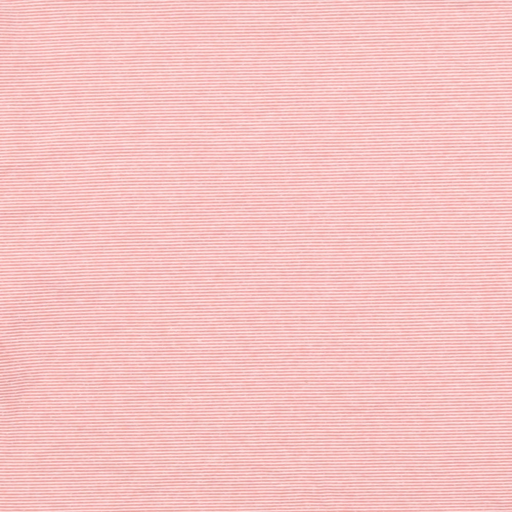 Marks and Spencer Womens Pink Striped Polyester Basic T-Shirt Size 10 Round Neck