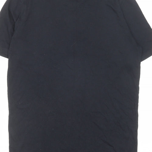 Under armour Mens Black Cotton T-Shirt Size S Round Neck