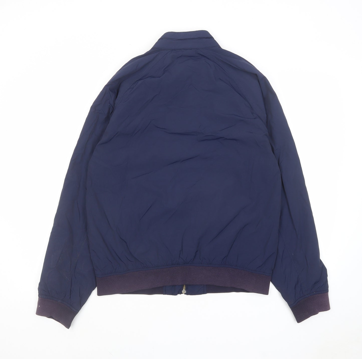 Gap Mens Blue Bomber Jacket Jacket Size M Zip