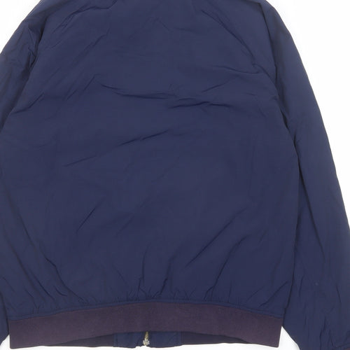 Gap Mens Blue Bomber Jacket Jacket Size M Zip