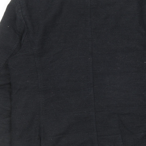 Pre End Mens Brown Polyester Jacket Size 38 Button - Pockets