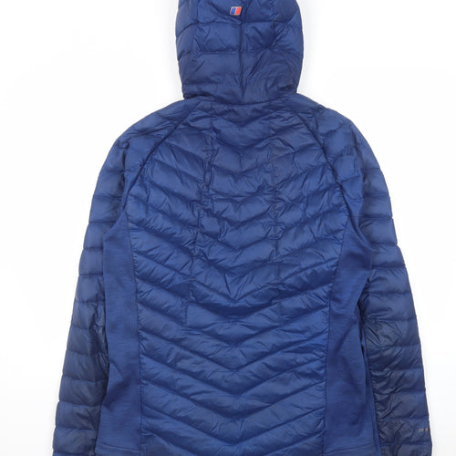 Berghaus Mens Blue Jacket Coatigan Size L Zip