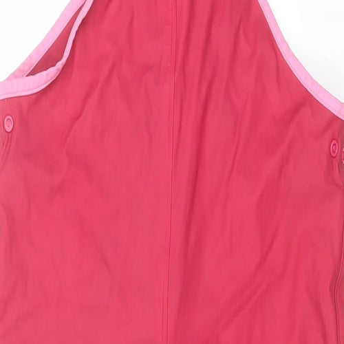 Lupilu Girls Pink Ski Salopettes Ski Trousers Size 5-6 Years Buckle