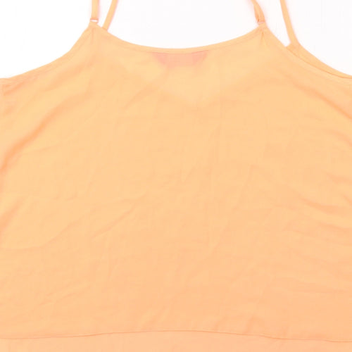 Dorothy Perkins Womens Pink Polyester Camisole Tank Size 12 V-Neck