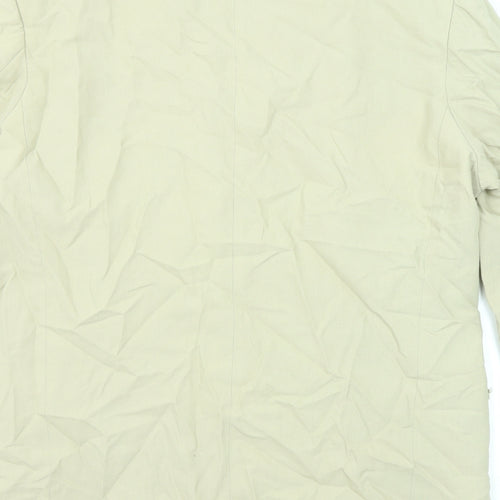 NEXT Mens Beige Linen Jacket Suit Jacket Size 44 Regular