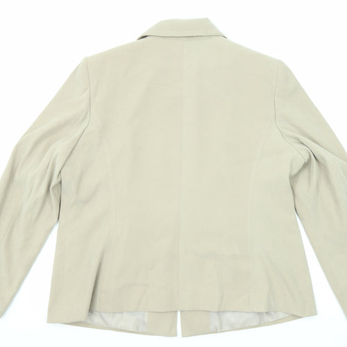 Bonmarché Womens Beige Jacket Size 20 Zip