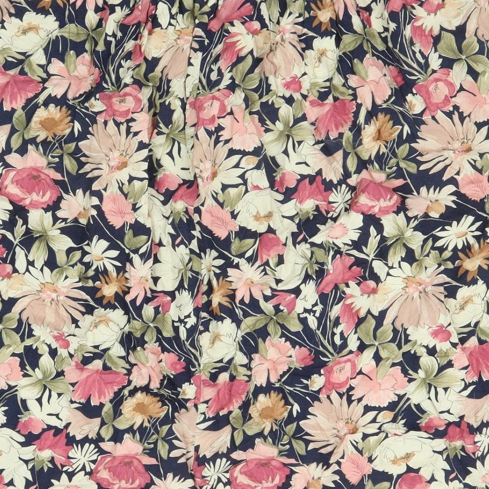 OPUS Womens Multicoloured Floral Viscose Swing Skirt Size 14