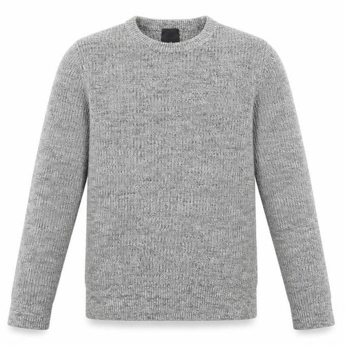 H&M Mens Grey Round Neck Acrylic Pullover Jumper Size XS Long Sleeve