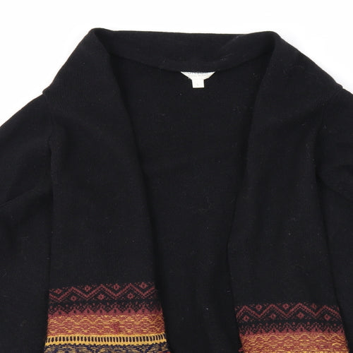 Monsoon Womens Multicoloured V-Neck Wool Cardigan Jumper Size L