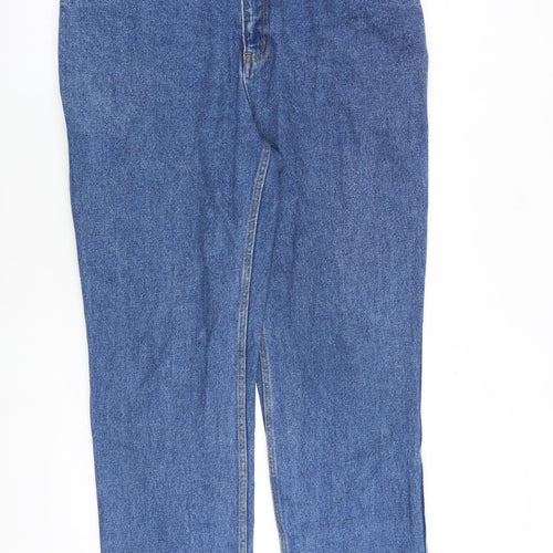 Dickies Mens Blue Cotton Straight Jeans Size 38 in L32 in Regular Zip