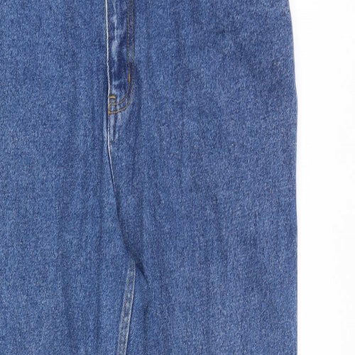 Dickies Mens Blue Cotton Straight Jeans Size 38 in L32 in Regular Zip