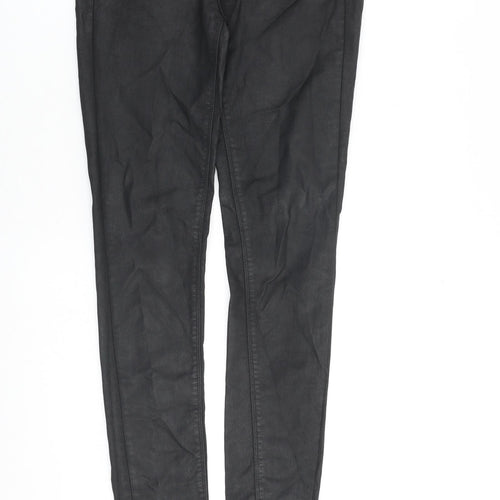 Pepe Jeans Womens Black Polyester Skinny Jeans Size 29 in L32 in Regular Zip
