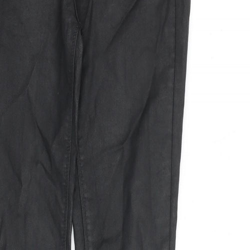 Pepe Jeans Womens Black Polyester Skinny Jeans Size 29 in L32 in Regular Zip