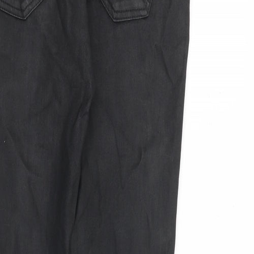 Pepe Jeans Womens Black Polyester Skinny Jeans Size 29 in L32 in Regular Zip