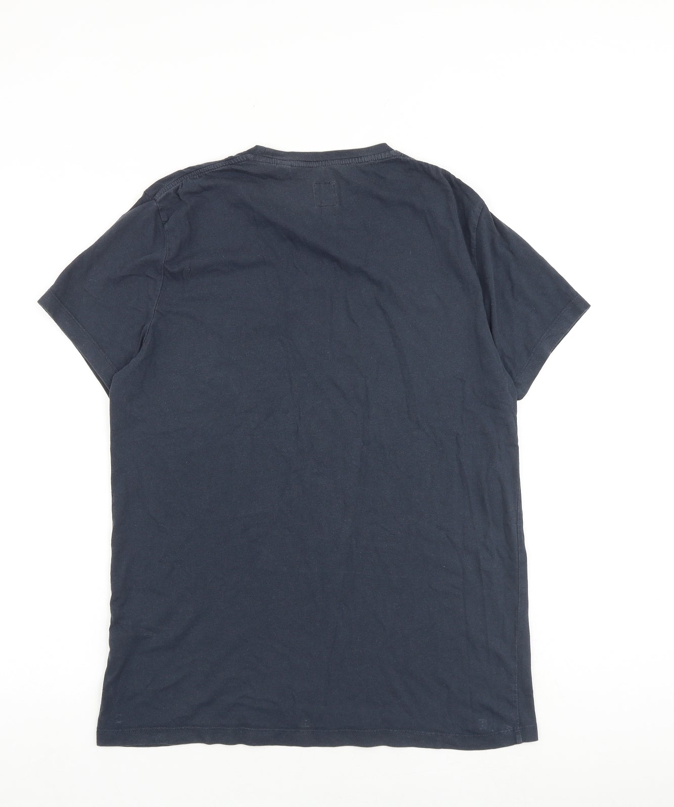 Jack Wills Mens Blue Cotton T-Shirt Size S Round Neck