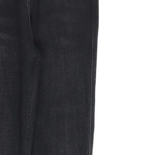 H&M Mens Black Cotton Skinny Jeans Size 28 in L31 in Slim Zip