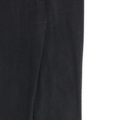 H&M Mens Black Cotton Skinny Jeans Size 28 in L31 in Slim Zip
