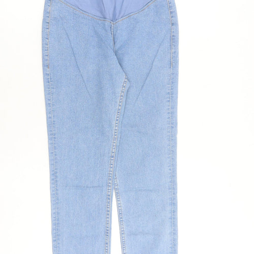 H&M Womens Blue Cotton Skinny Jeans Size S L29 in Regular