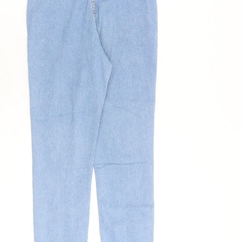 H&M Womens Blue Cotton Skinny Jeans Size S L29 in Regular