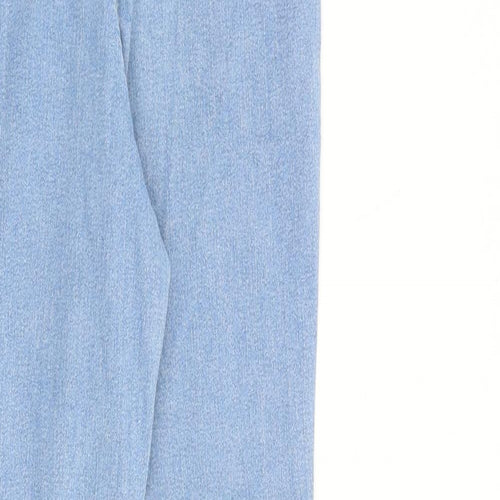 H&M Womens Blue Cotton Skinny Jeans Size S L29 in Regular