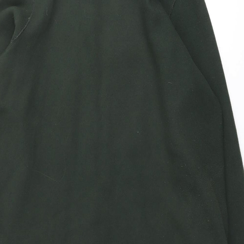 Marks and Spencer Womens Green V-Neck Polyester Cardigan Jumper Size XL