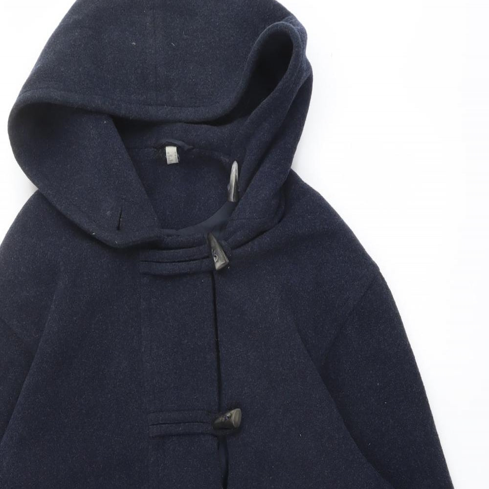 House of Fraser Womens Blue Jacket Size 12 Toggle