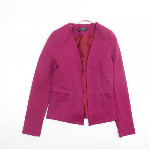 Miss Selfridge Womens Purple Jacket Blazer Size 4