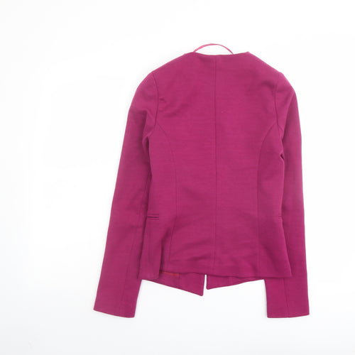 Miss Selfridge Womens Purple Jacket Blazer Size 4