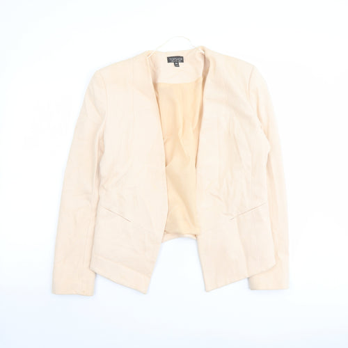 Topshop Womens Pink Jacket Blazer Size 12