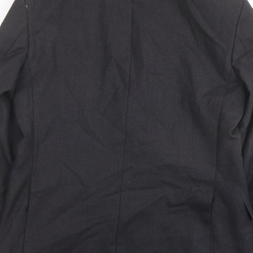 Marks and Spencer Mens Grey Wool Jacket Suit Jacket Size 38 Regular