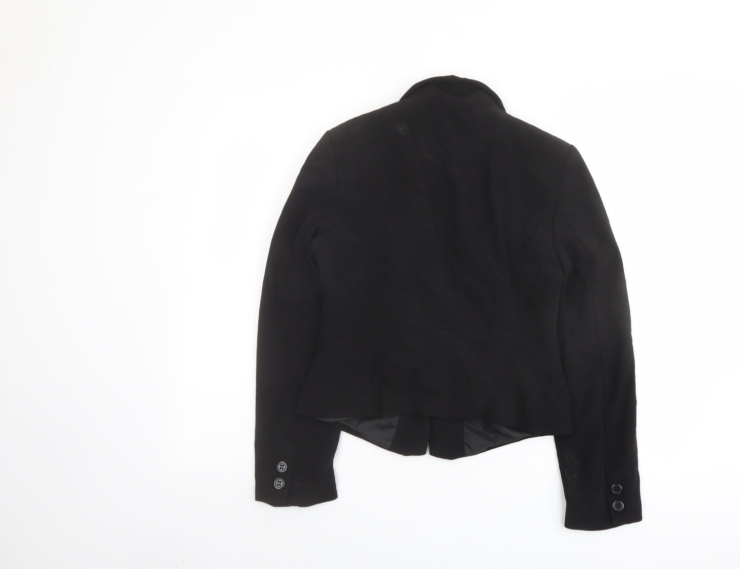Marks and Spencer Womens Black Jacket Blazer Size 10 Button
