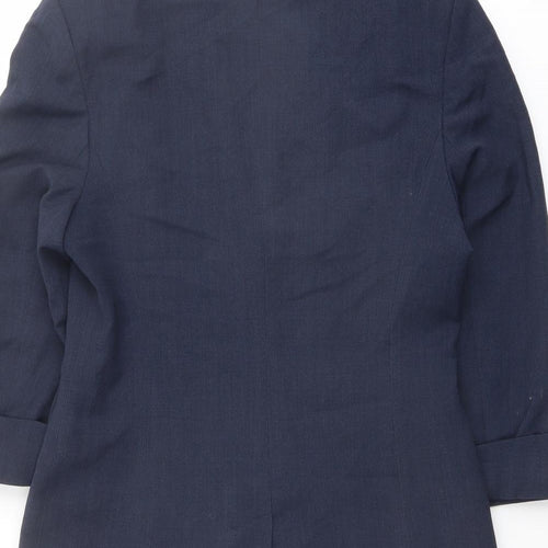 Apriori Womens Beige Polyester Jacket Blazer Size 14