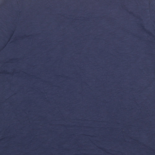 Joules Womens Blue Cotton Basic T-Shirt Size 18 Round Neck - Bee