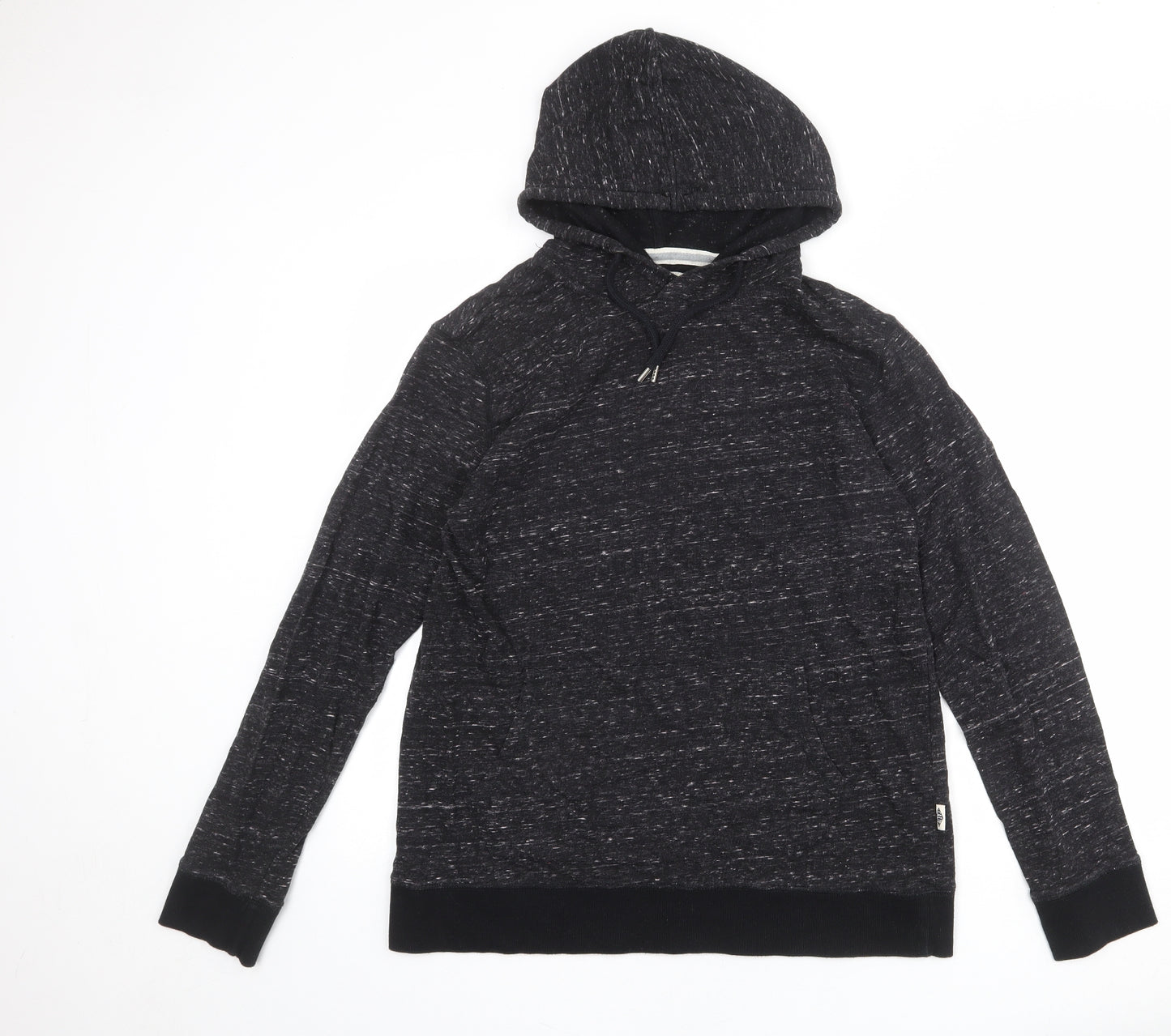 Esprit Womens Black Cotton Pullover Hoodie Size XL Pullover