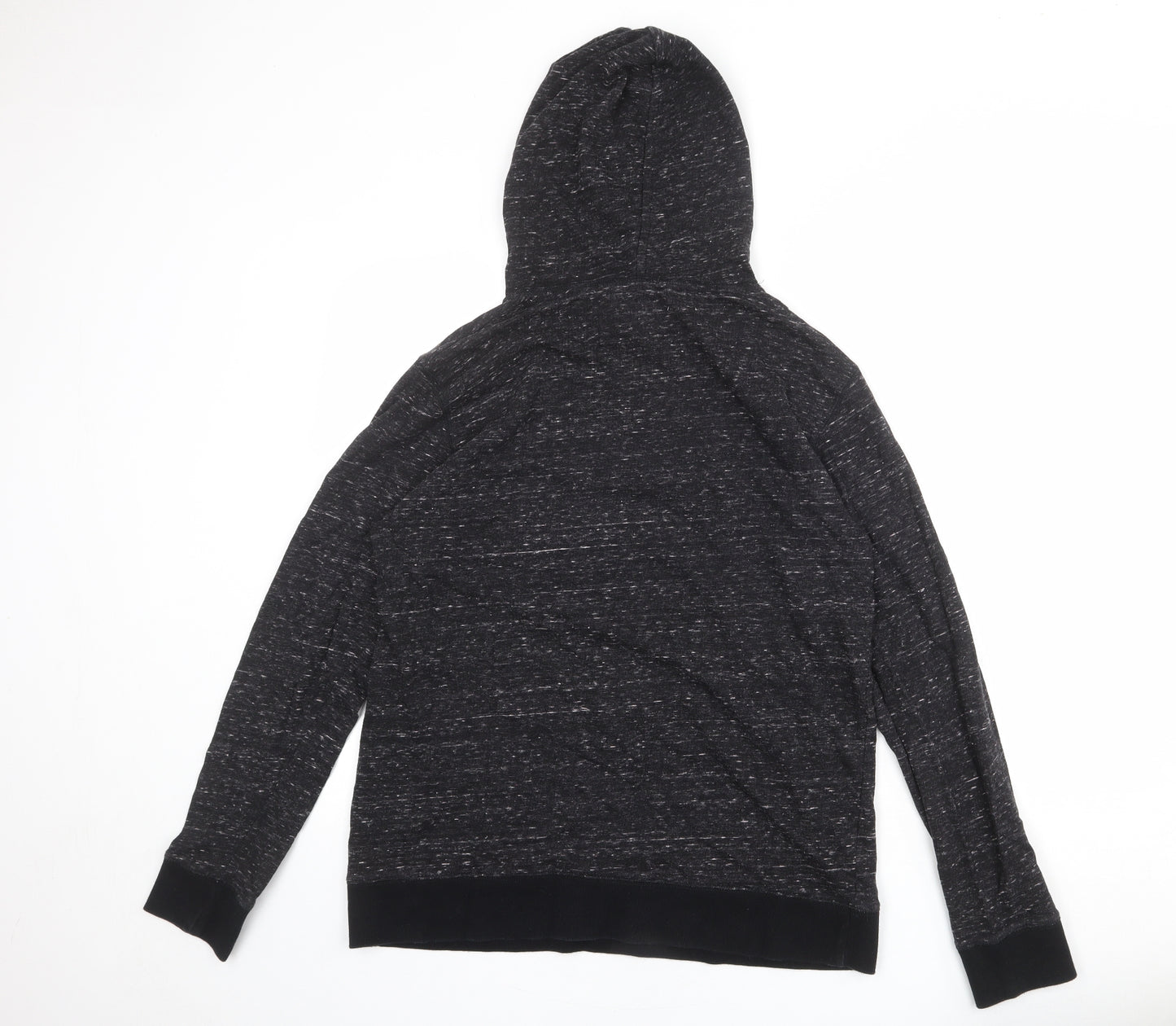Esprit Womens Black Cotton Pullover Hoodie Size XL Pullover